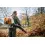 Stihl BR800C-E benzine ruggedragen bladblazer