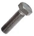 Zeskanttapbout DIN 933 RVS A2 m12x30