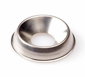 Kraalring messing vernikkeld nr.13 4,8x13x2.7