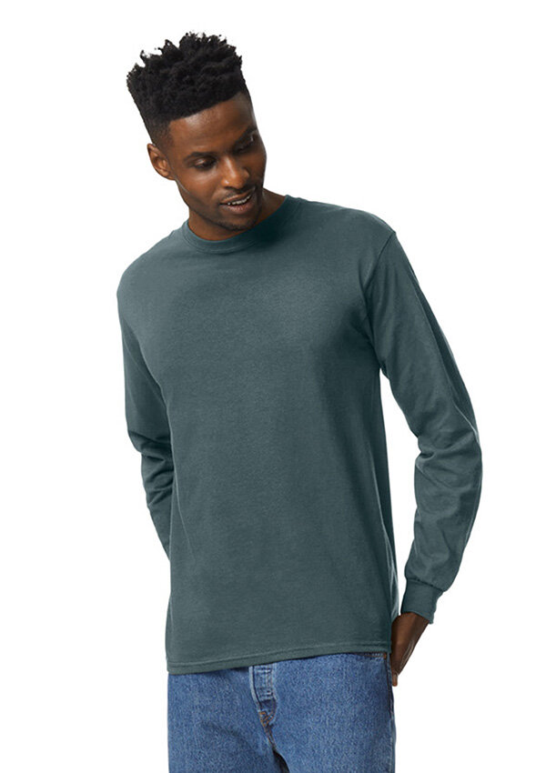 Gildan t-shirt GIL2400 donker heide S