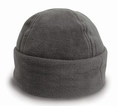 Fleece muts grijs S