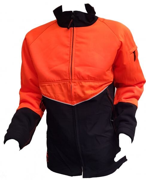 STIcomfort zaagtuniek zwart/oranje XL