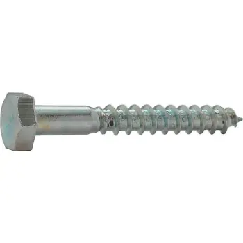 Houtdraadbout DIN 571 4.8 Th. verzinkt 6X40