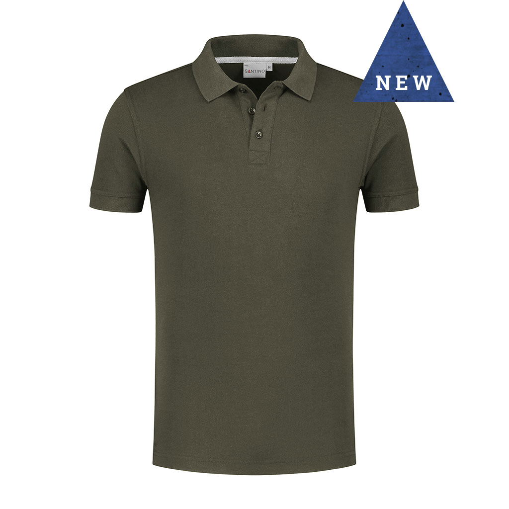 Santino polo Max legergroen XS