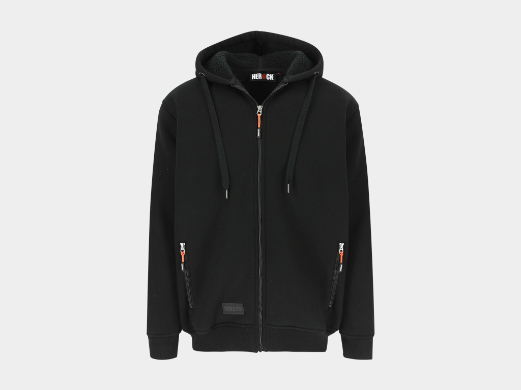 Herock hooded sweater Otis zwart 3XL