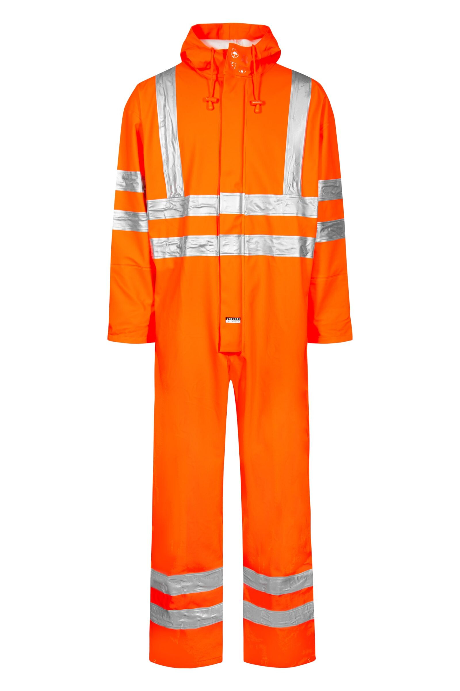 Lyngsoe regenoverall ARC-LR4057 fl.oranje 3XL
