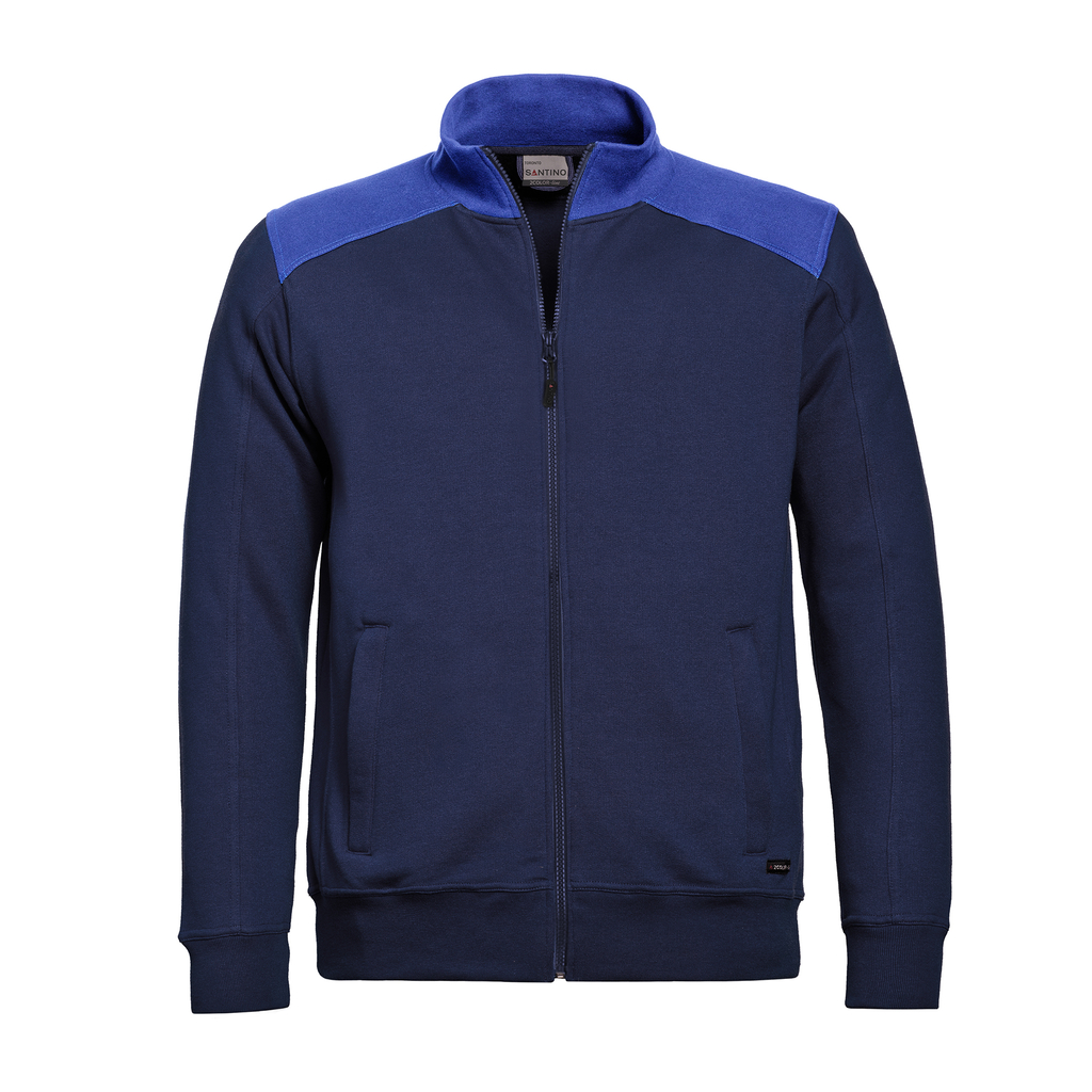 Santino vest Toronto marineblauw/k.blauw L