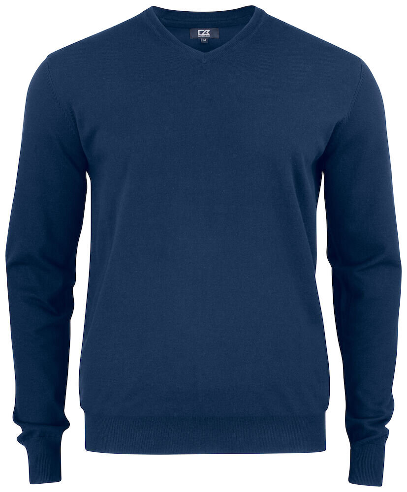 Cutter&Buck trui Oakville v-neck d.marine S