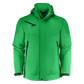 Printer softshell Skeleton fris groen 2XL