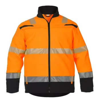 Hydrowear softshell Telford fl. or./zwart XS