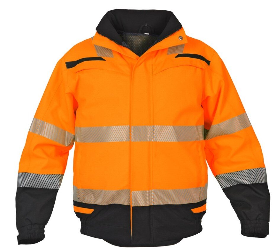 Hydrowear winter jack Umag fl. or./zwart 5XL