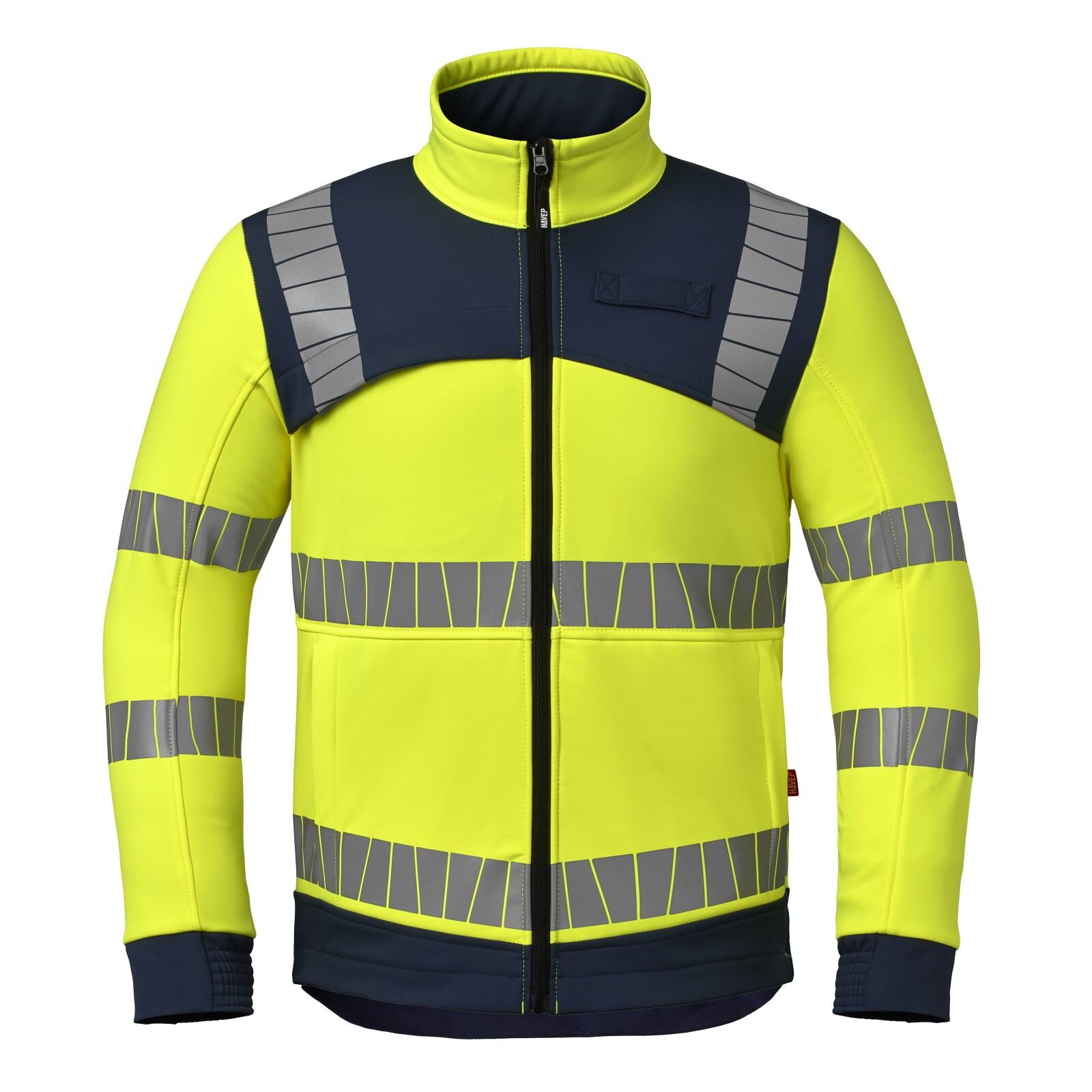 Havep softshell 50413 fluor geel/blauw 3XL
