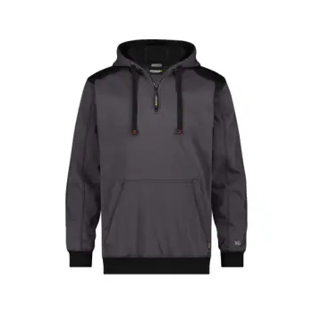 Dassy hooded sweater Indy antr.grijs/zwart XS