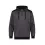Dassy hooded sweater Indy a.grijs/zwart 2XL