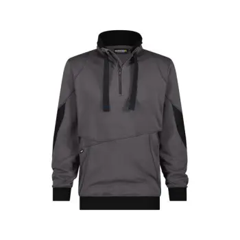 Dassy sweater Stellar antracietgrijs/zwart M