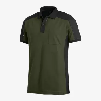 FHB polo Konrad olijf-zwart XL