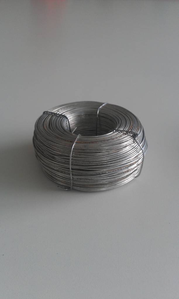 Vlechtdraad DIN177 voor haspel verzinkt 1.2mm