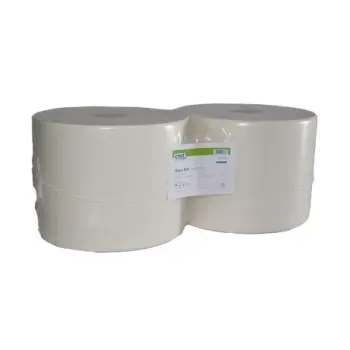 Handdoekpapier maxirol   1000m x 24cm (2 rol)