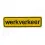 Magneetsticker werkverkeer    gl/zw