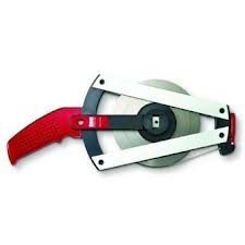 Bmi rolbandmaat haspel wit 50m