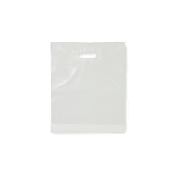 Draagtas kunststof wit 37x44 (500)