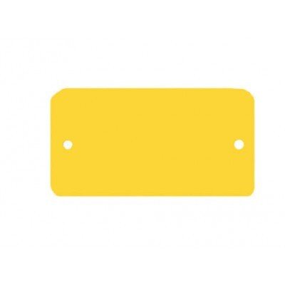 Labels 2-gaats 108x118 geel