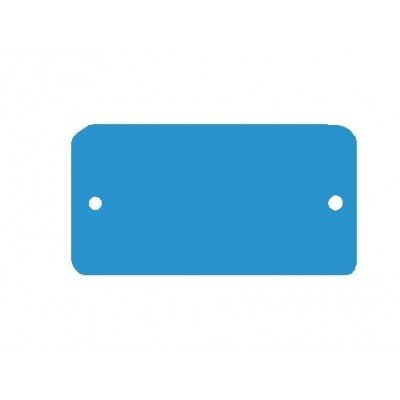 Labels 2-gaats 108x118 blauw