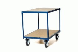 Plateauwagen+2 plat.1200x800mm