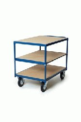 Plateauwagen+2 plat.1000x700mm