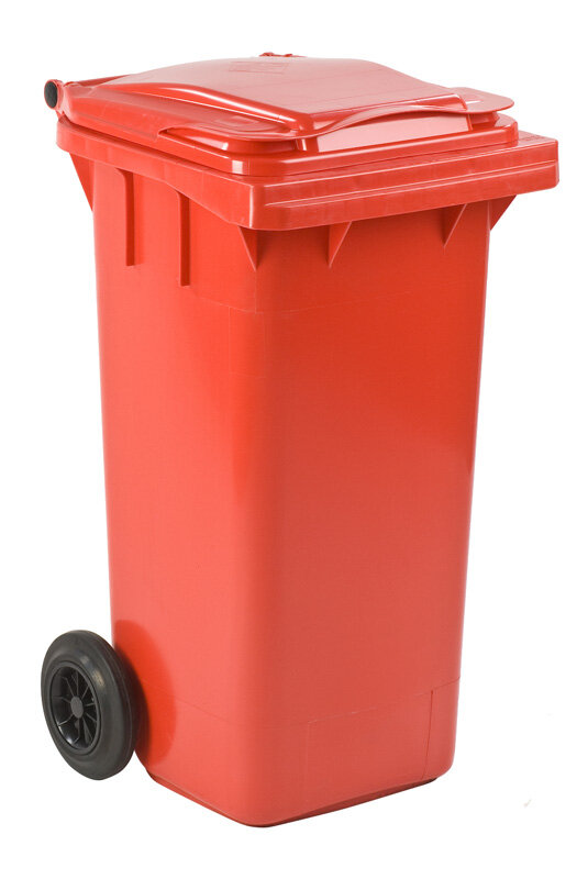 Mini-container 120 ltr Rood