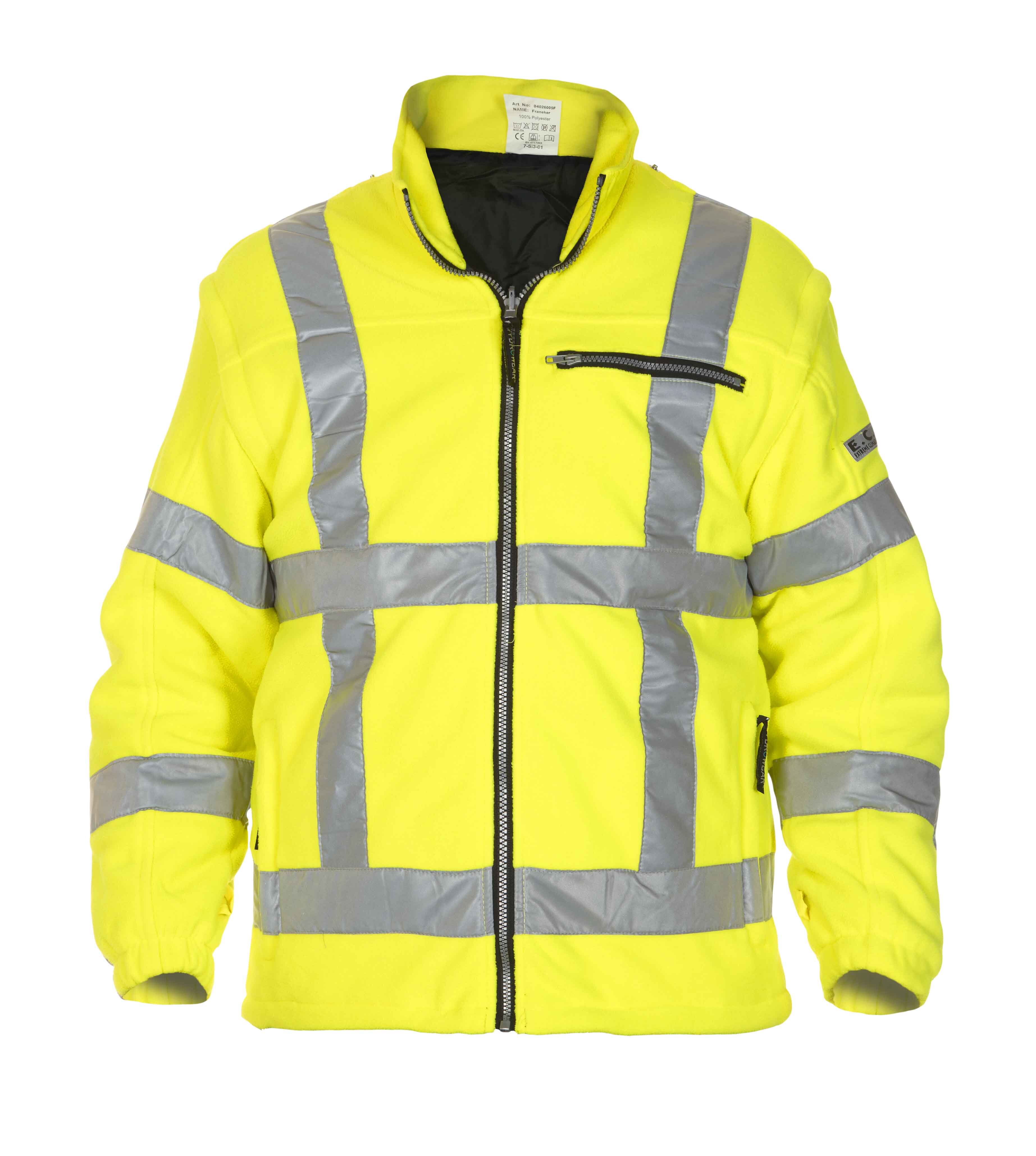 Fleecejack franeker geel rws      L