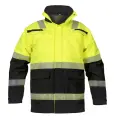 Hydrowear parka utah zwart/geel S