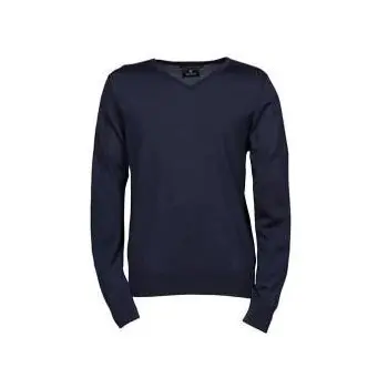 TJ sweater v-neck navy S