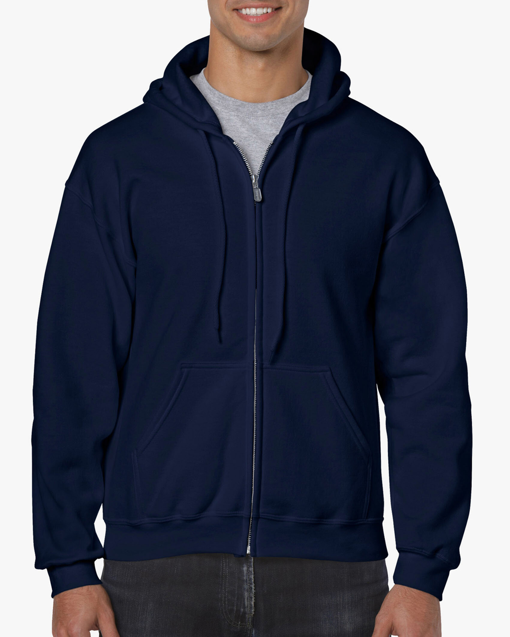 Gildan hooded vest gil18600 navy S