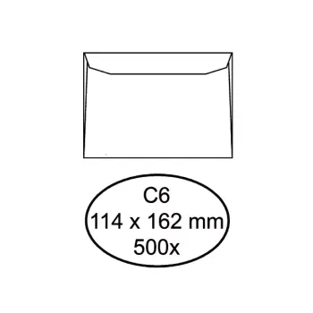 Envelop hermes wit 114x162 (500)