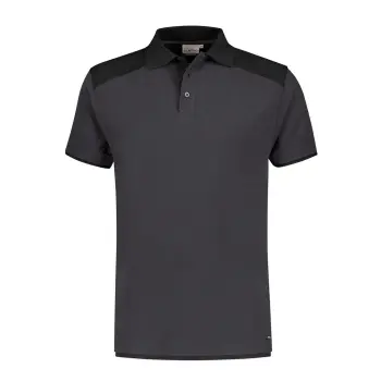 Santino polo tivoli graf./zwart XS