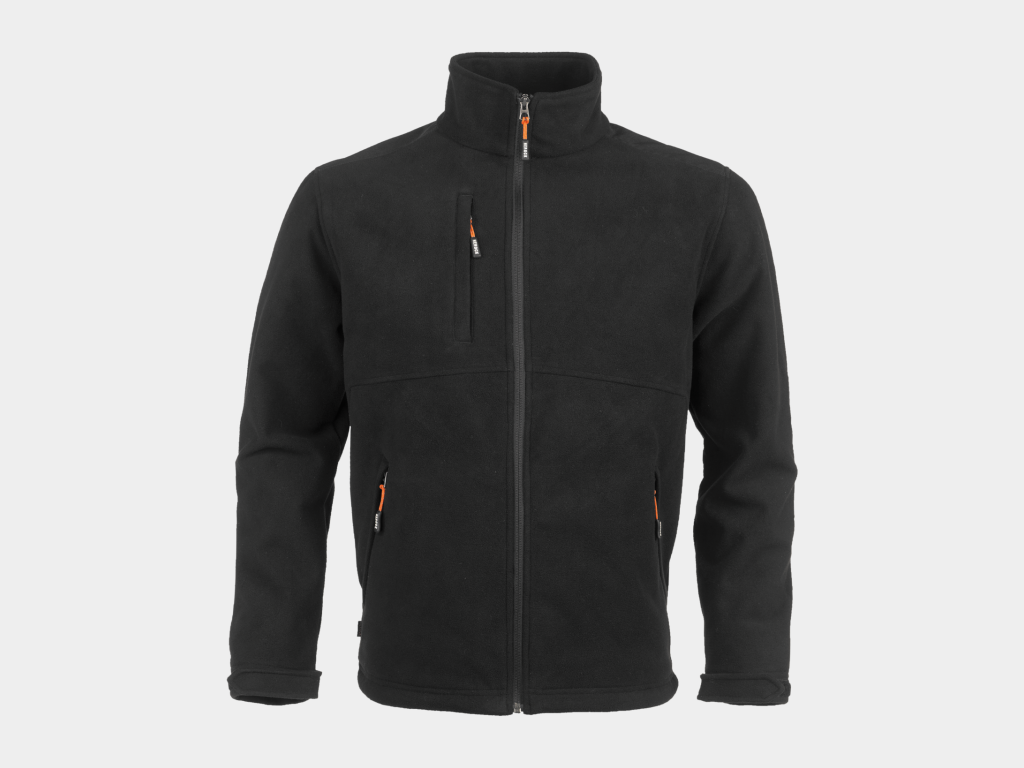 Herock fleece vest markus zwart M