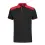 Santino polo tivoli zwart/rood 4XL