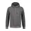 Santino hooded sweater rens donkergrijs XL