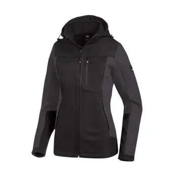 Fhb dames softshell julia antraciet/zwart XS