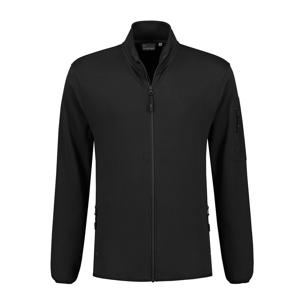 Santino sweatvest berlin zwart 3XL