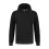 Santino hooded sweater Rens zwart 3XL