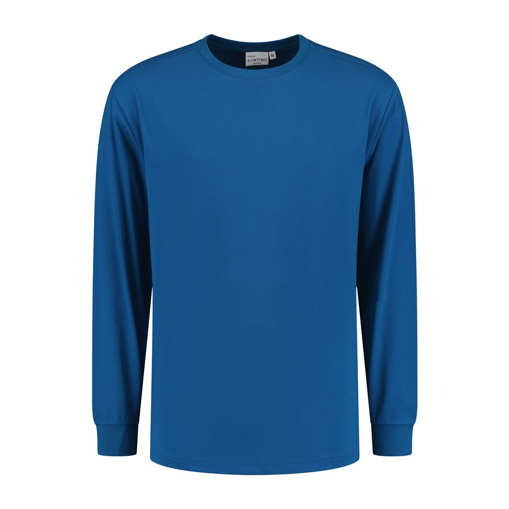 Santino t-shirt Ledburg kobalt blauw 3XL