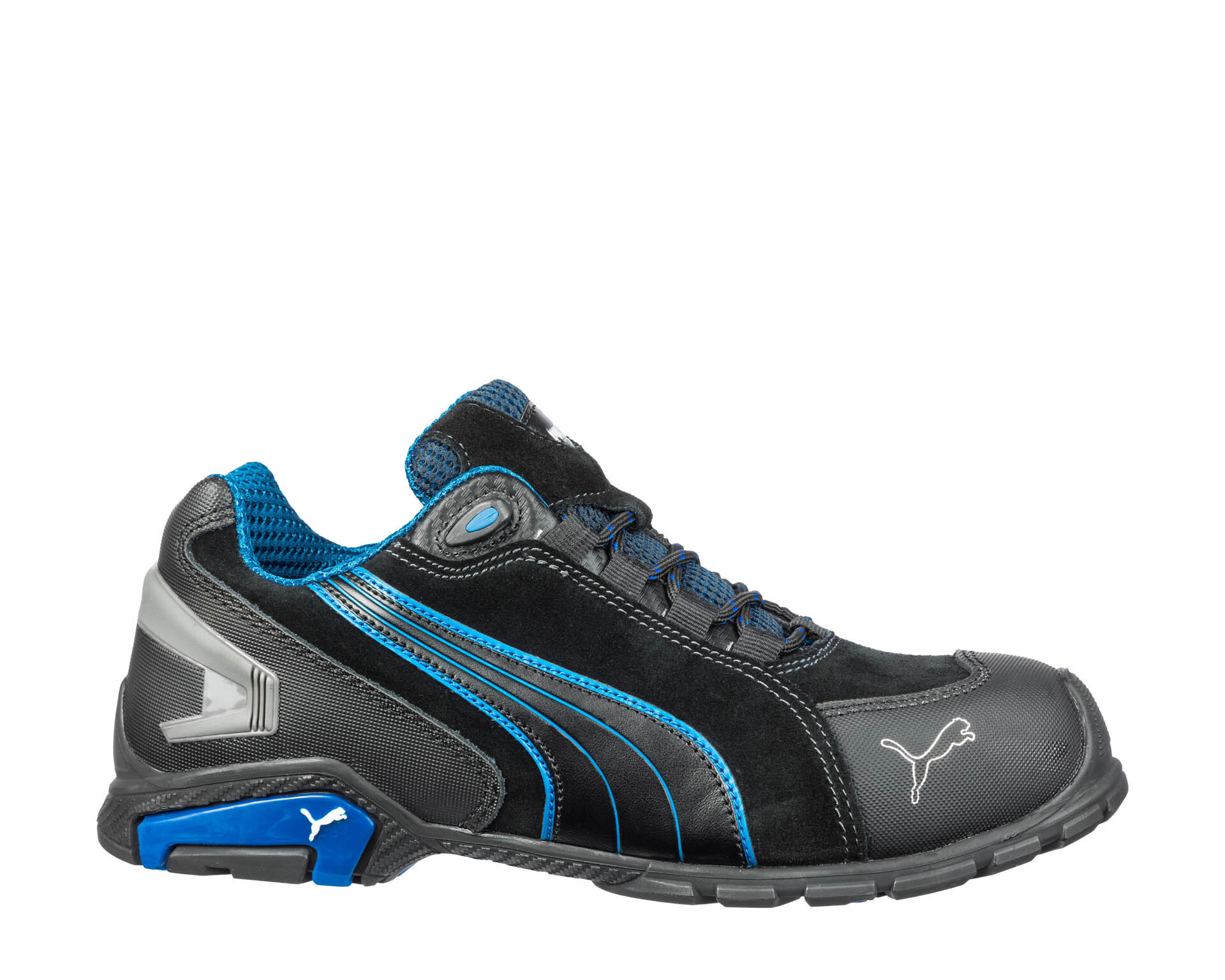 Puma schoen rio s3 zwart/blauw 42