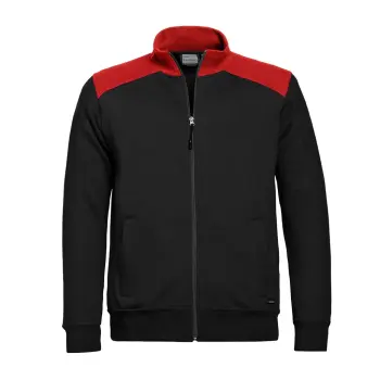 Santino vest toronto zwart/rood 5XL