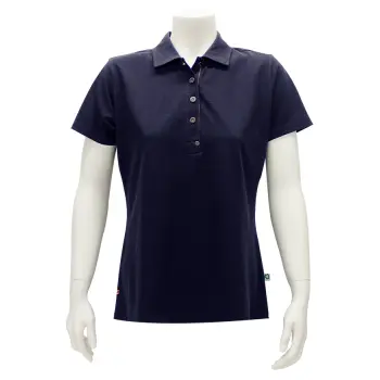 Triffic dames polo solid marine XS