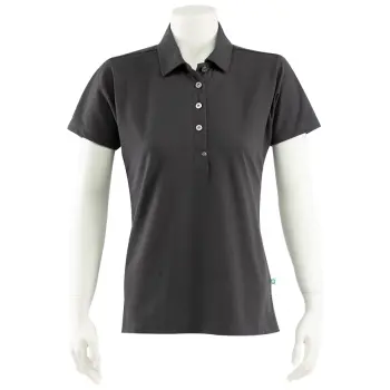 Triffic dames polo solid antr. XXS