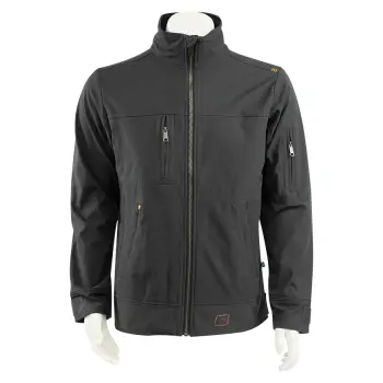 Triffic softshell antraciet L