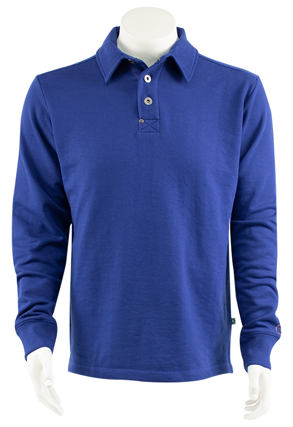 Triffic polosweater korenblauw M