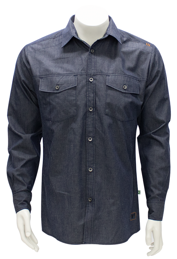 Triffic overhemd denim blauw 2XL